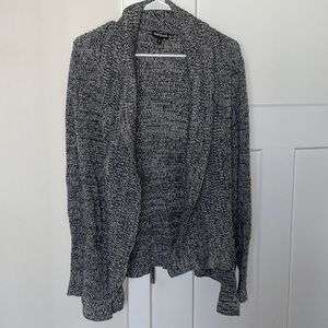 Express knit open cardigan
